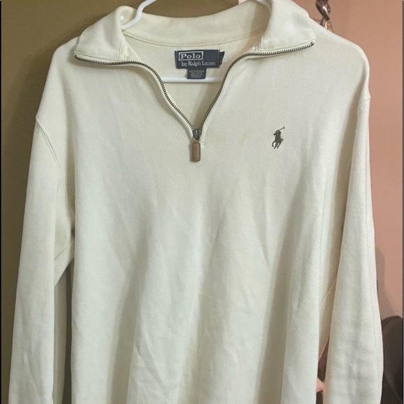 Polo by Ralph Lauren | Sweaters | Polo Ralph Lauren Luxury Jersey  Quarterzip Pullover | Poshmark